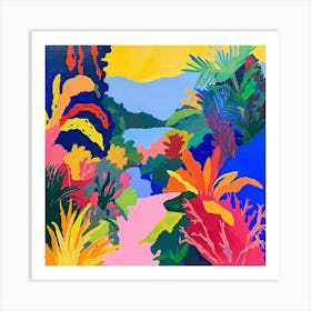 Colourful Gardens Coastal Maine Botanical Gardens Usa 3 Art Print