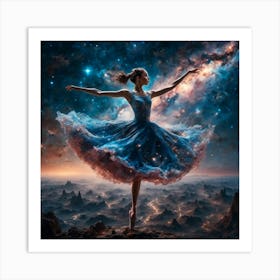 the star dancer Art Print