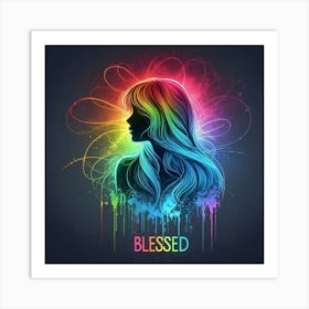 Blessed Art Print