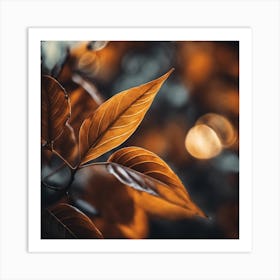 Autumn Leaves 8 Art Print