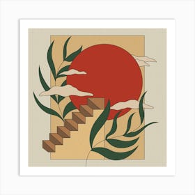 Sweet And Simple Square Art Print