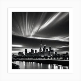 Toronto Skyline 6 Art Print