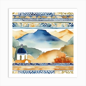 Greece 2 Art Print