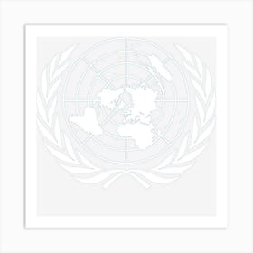 United Nations Flag Art Print