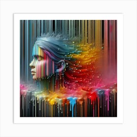 Abstract Painting 9 Art Print