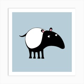 Malaysian Tapir Art Print