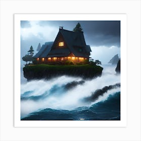 House On A Rock Art Print