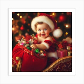 Santa Baby 2 Art Print