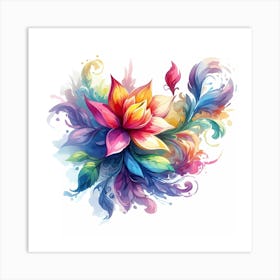 Lotus Flower 9 Art Print