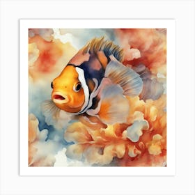 Clown Fish 1 Art Print