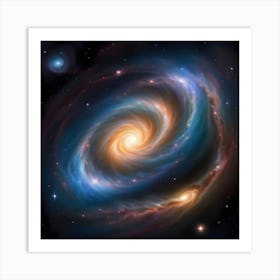 Spiral Galaxy Art Print