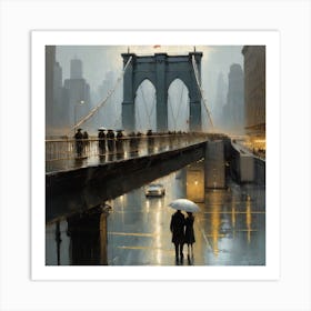 Brooklyn Bridge Art Print