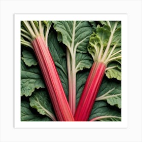 Rhubarb 143 Art Print