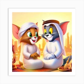 Tom And Jerry 2 Art Print