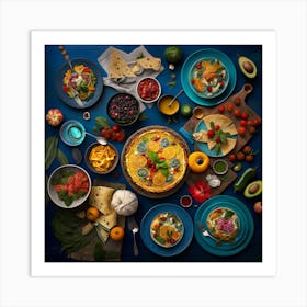 Plate Of Food Art Print