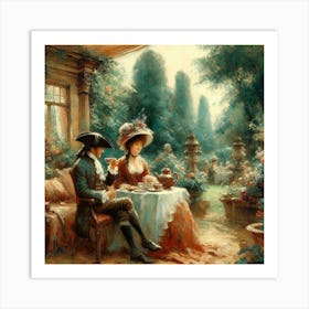 Tea for two Art Print