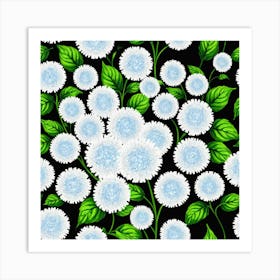 Chrysanthemums 44 Art Print