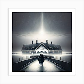 House At The End Of The Street Art Print