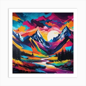 'Sunrise' 6 Art Print