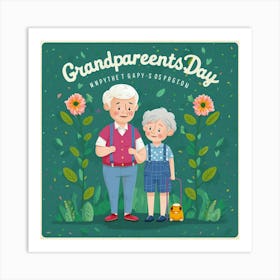 Grandparents Day Art Print