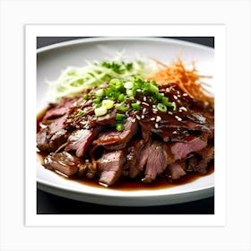 Asian Beef Dish Affiche