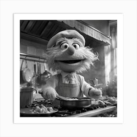 Muppets 3 Art Print