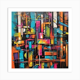 Abstract Painting 20 Art Print