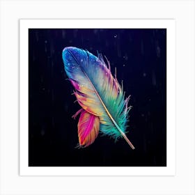 Feather Feather Feather 1 Art Print