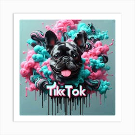 Tiktok 2 Art Print