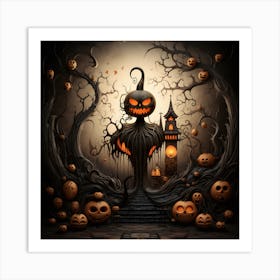 Halloween Collection By Csaba Fikker 67 Art Print