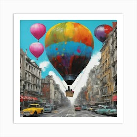 Hot Air Balloons 1 Art Print