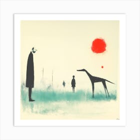 Dogs And Their People LVII Art Print