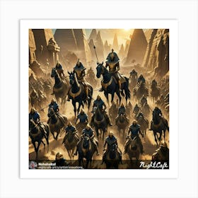 Egyptian Army 5 Art Print