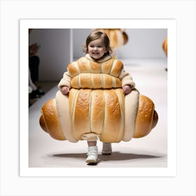 Baby In Food Costume 7 1 Art Print