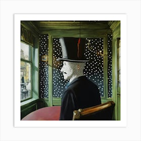 'The Man In The Top Hat' 1 Art Print