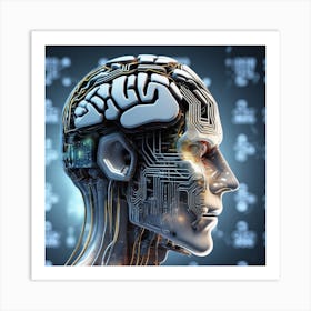 Artificial Intelligence 80 Art Print