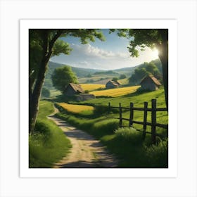 Country Road 12 Art Print