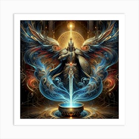 The Power of Excalibur: Legendary Sword of Knights and Kings Art Print