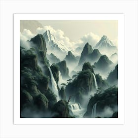 Chinese Art 117 Art Print