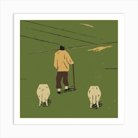 Shepherd Art Print