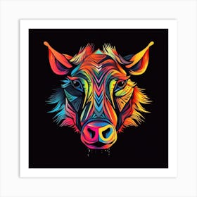 Boar Head Poster