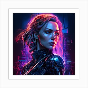 Cyberpunk 4 Art Print