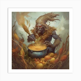 Lord Of The Harvest Art Print