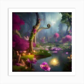 Fairy Forest Art Print