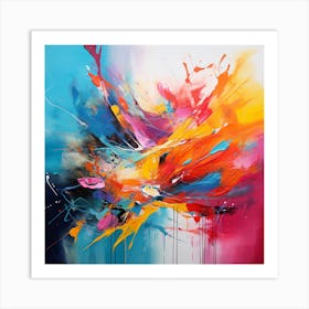 Abstract Painting 25 Art Print