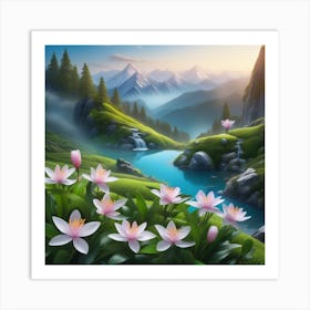 Lily Of The Valley 4 Art Print