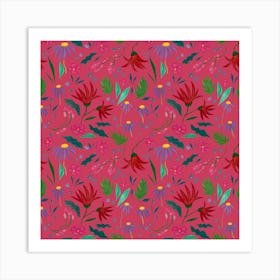 Floral Pattern 1 Art Print