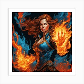 Fire Starter Art Print