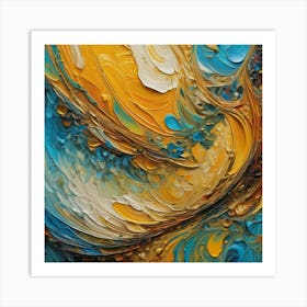 Abstract Painting 77 Art Print