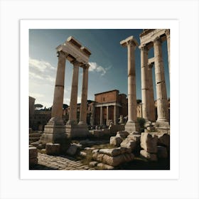 Roman Forum Art Print